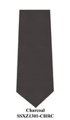 X-Long Silk Zipper Tie SSXZ1301 - Bundle Bus