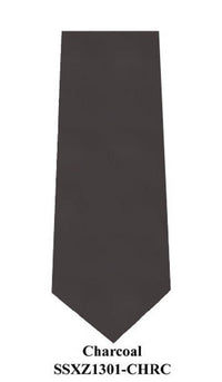 X-Long Silk Zipper Tie SSXZ1301 - Bundle Bus