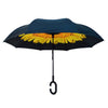 Yellow Flower Double Layer Inverted Umbrella - IUM18058 - Bundle Bus