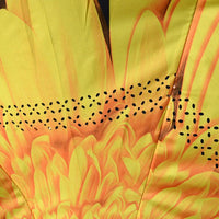 Yellow Flower Double Layer Inverted Umbrella - IUM18058 - Bundle Bus