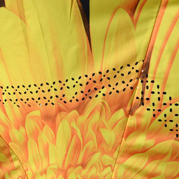 Yellow Flower Double Layer Inverted Umbrella - IUM18058 - Bundle Bus